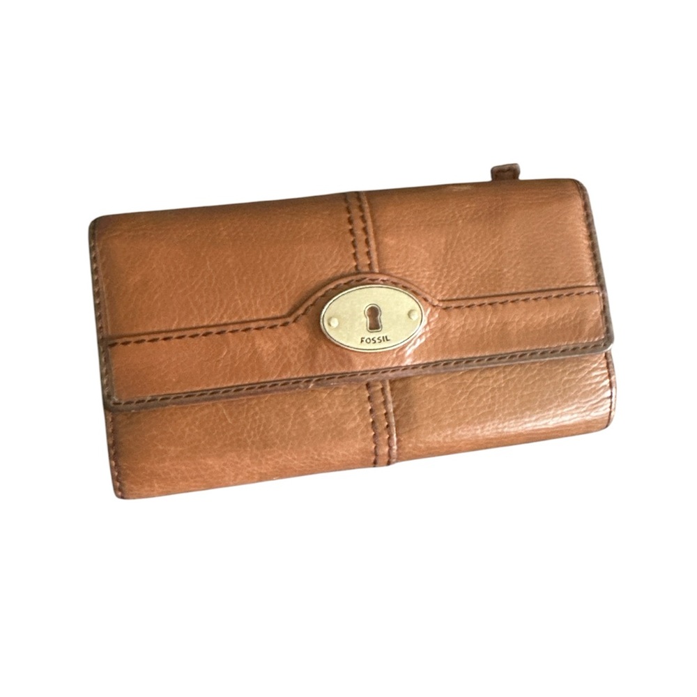 Fossil || Brown Cow Hide Wallet